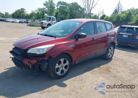 2014 Ford Escape S z USA, uszkodzony, nr VIN 1FMCU0F71EUE47292